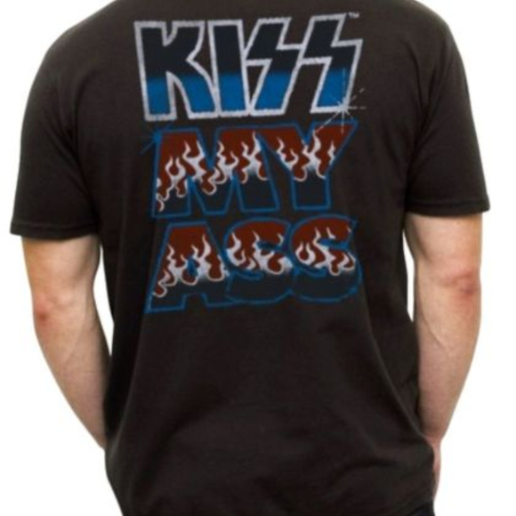 Junk Food Kiss My Ass  metal rock Official T-Shirt M NWT - Picture 4 of 5